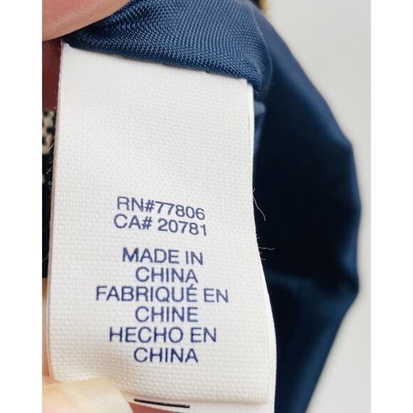 Tommy Hilfiger Tote Handbag Black Purse Outside Pocket Shoulder Bag Grey Moon TH - Picture 8 of 10